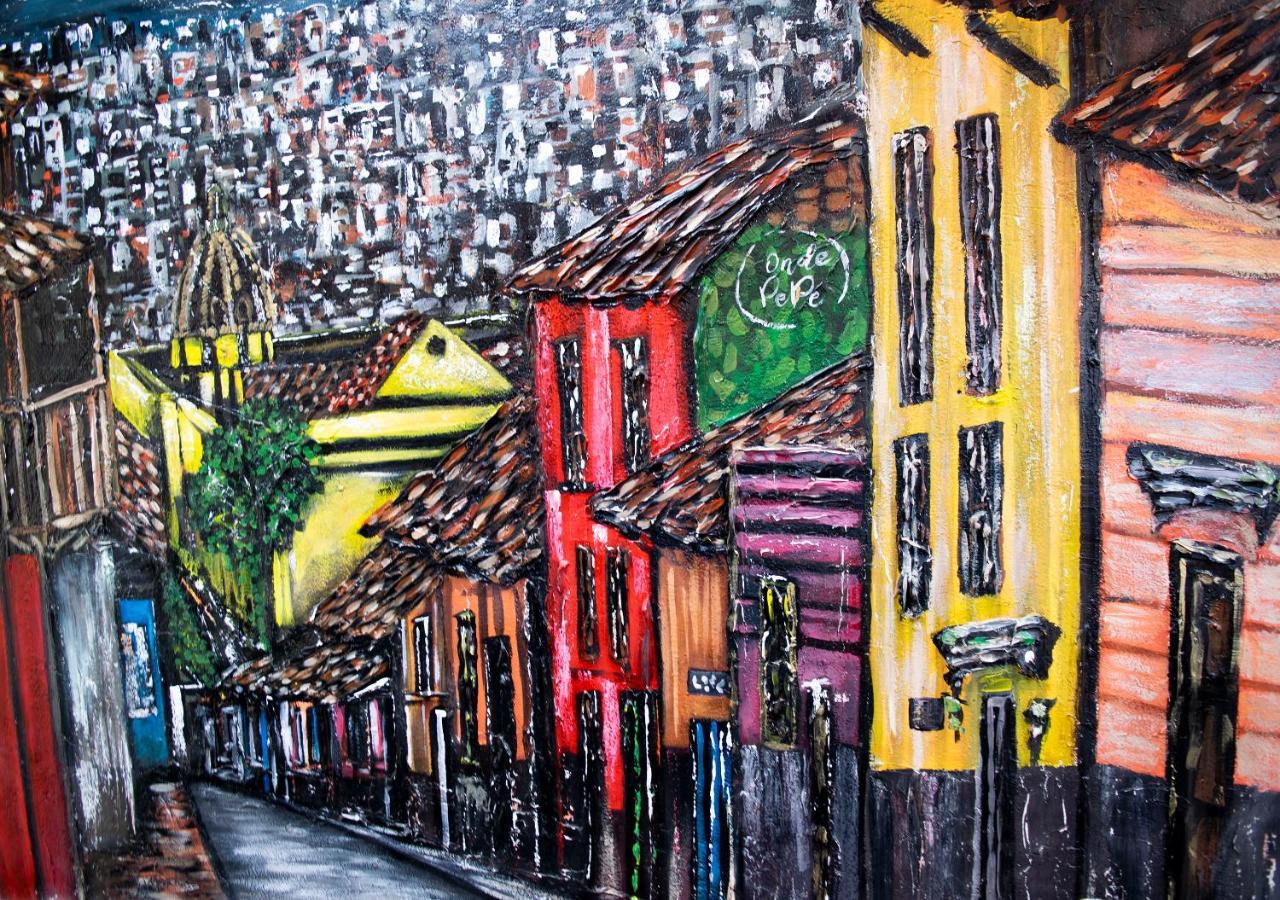 Onde Pepe Hostel Bogotá Exterior foto